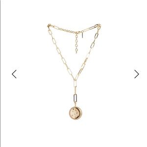 Melinda Maria Star Lariat Necklace